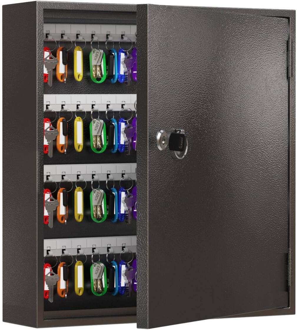 WeHere Key Lock Box for 120 Keys - Secure Key Storage Solution