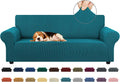 KEKUOU Stretch Sofa Cover Slipcover for 3 Cushion Sofa (78-94 in)