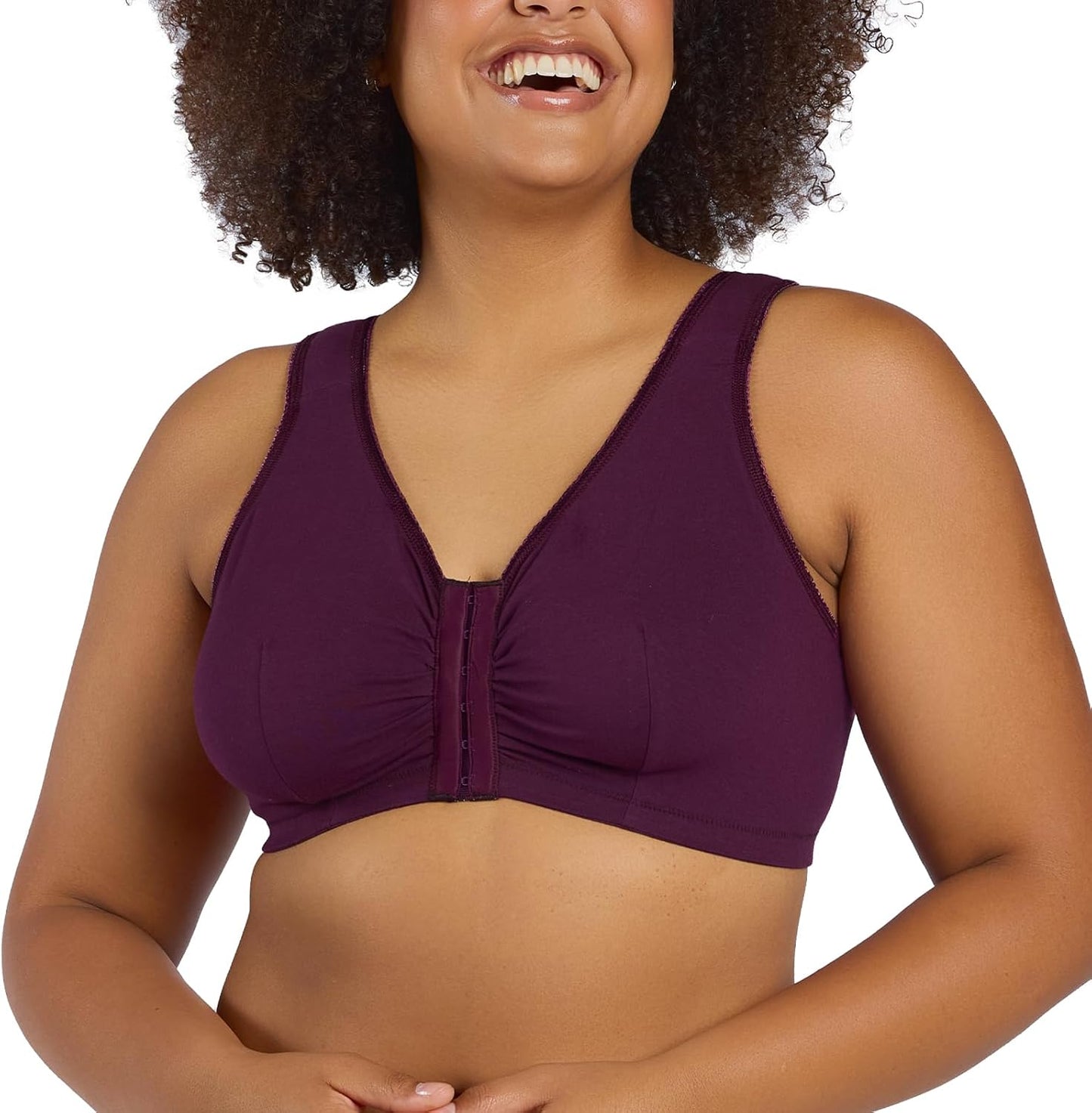 Meryl Cotton Front-Closure Comfort & Sleep Bra for Women