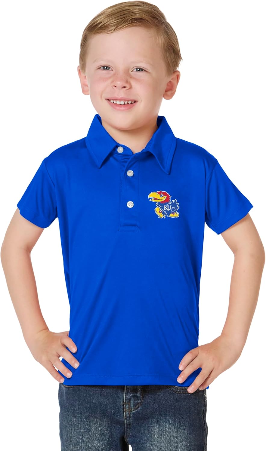 Little King NCAA Toddler Boys Polo Shirt for Young Fans