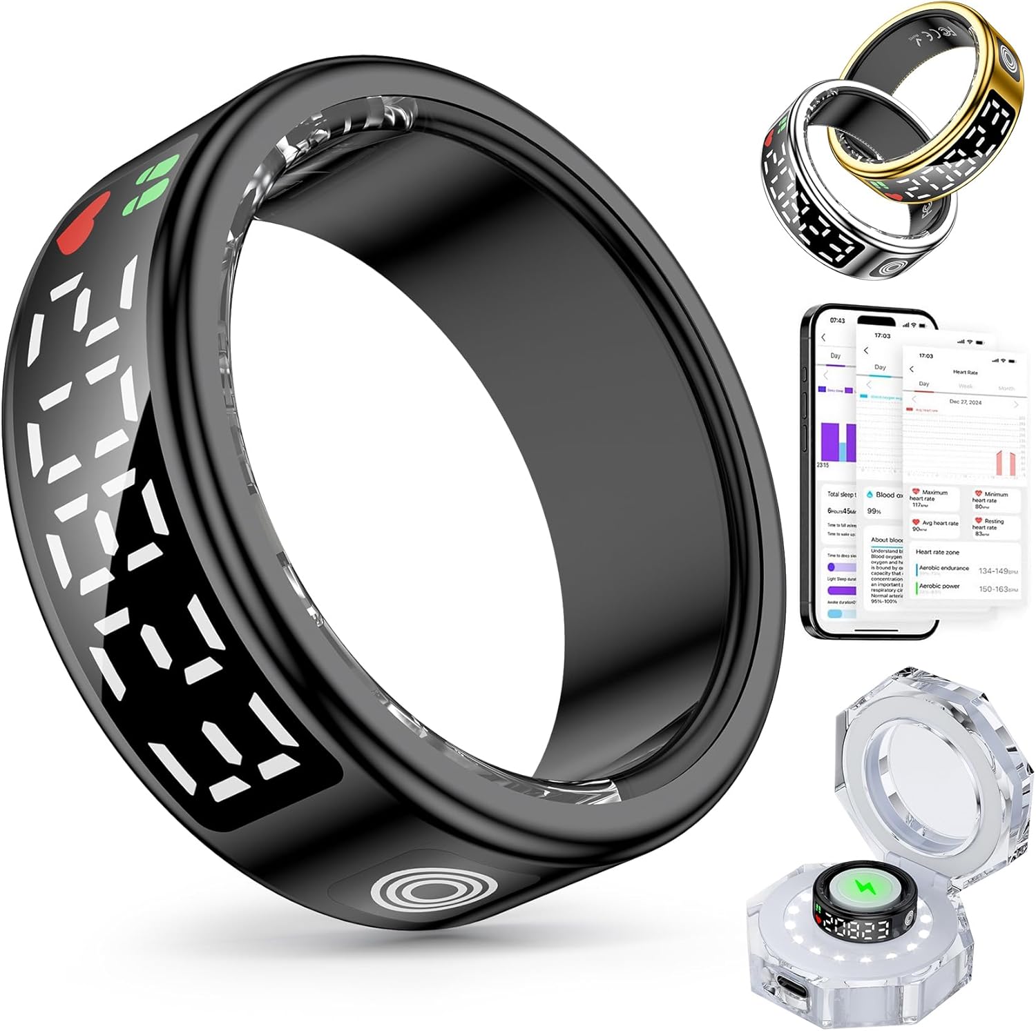 Gwenland Smart Rings for Health & Fitness Tracking