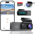 Dash Cam Front and Rear 4K+1080P - Dual Channel 4K Ultra HD