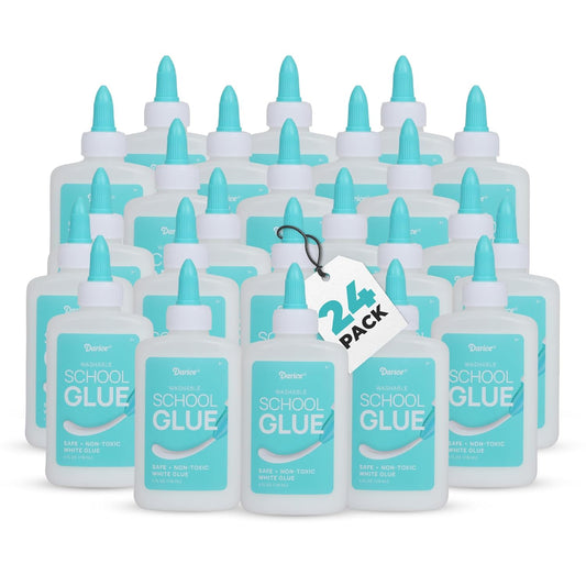 Darice Washable School Glue 4oz - Perfect for Kids Crafts