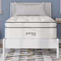 Modway Jenna 14 Innerspring Pillow Top Twin Mattress - Firm Support
