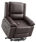 Comfort Lift Recliner - Heat & Massage, Adjustable, PU Leather