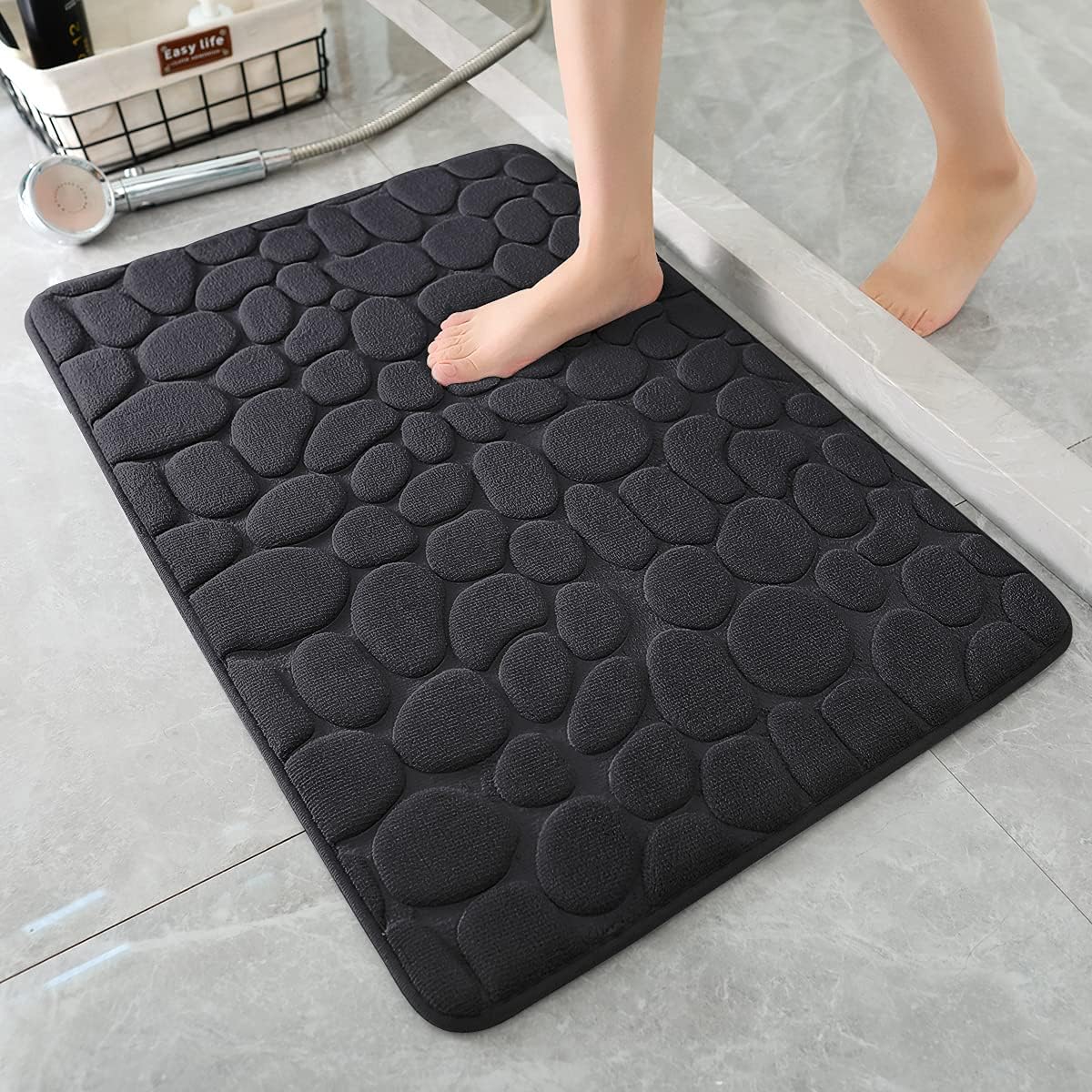YIHOUSE Memory Foam Bath Mat for Ultimate Comfort and Absorbency