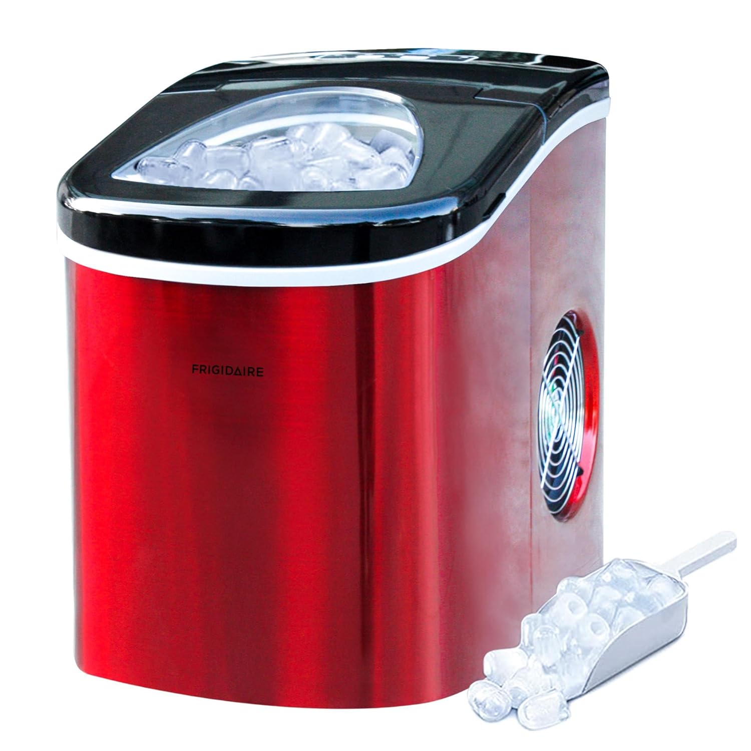 Frigidaire Portable Compact Ice Maker Produces 26 Lbs Daily