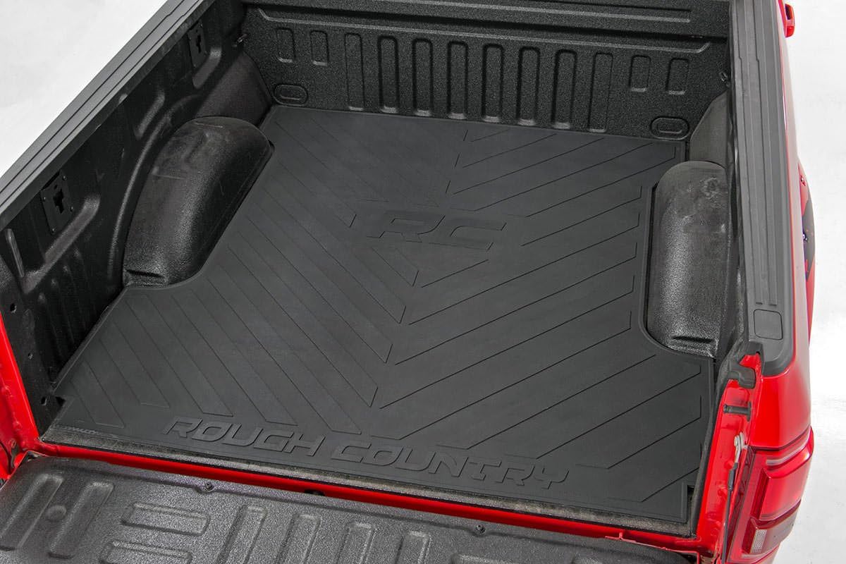 Rough Country Rubber Bed Mat for Ram 1500/2500/3500 Trucks