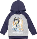 Bluey Fleece Hoodie for Toddler Boys - Cozy, Durable Winter Pullover
