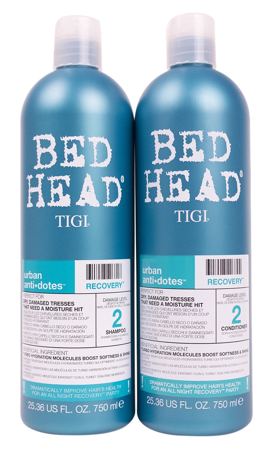 Urban Antidotes Recovery Set, 25.36 Fl Oz x 2 - Revitalize Your Hair