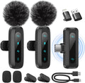 Wireless Lavalier Microphone for iPhone, iPad & Android - Clear Audio
