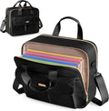 Teacher Bag with Accordion File Organizer - 15.6 in Laptop Briefcase