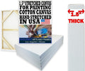Stretched Canvas for Painting 36x36 5PK 1.5 in - Triple Primed Value