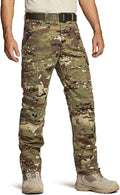 CQR Men's Flex Ripstop Work Pants - Water Resistant (Style KCDP)
