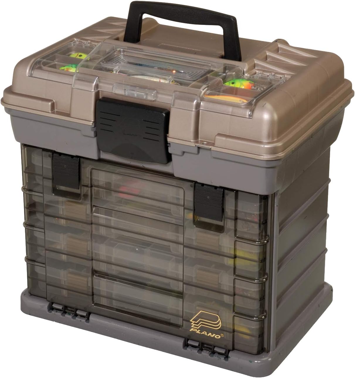 Plano Guide Series Tackle Box: Holds 4 3700 Utility Boxes