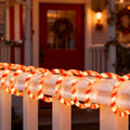Vigdur Christmas Candy Cane Lights 30FT 360 LEDs - Festive Outdoor
