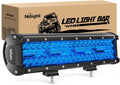 12 in LED Light Bar Blue Triple Row 240W Combo Beam - Strong Night