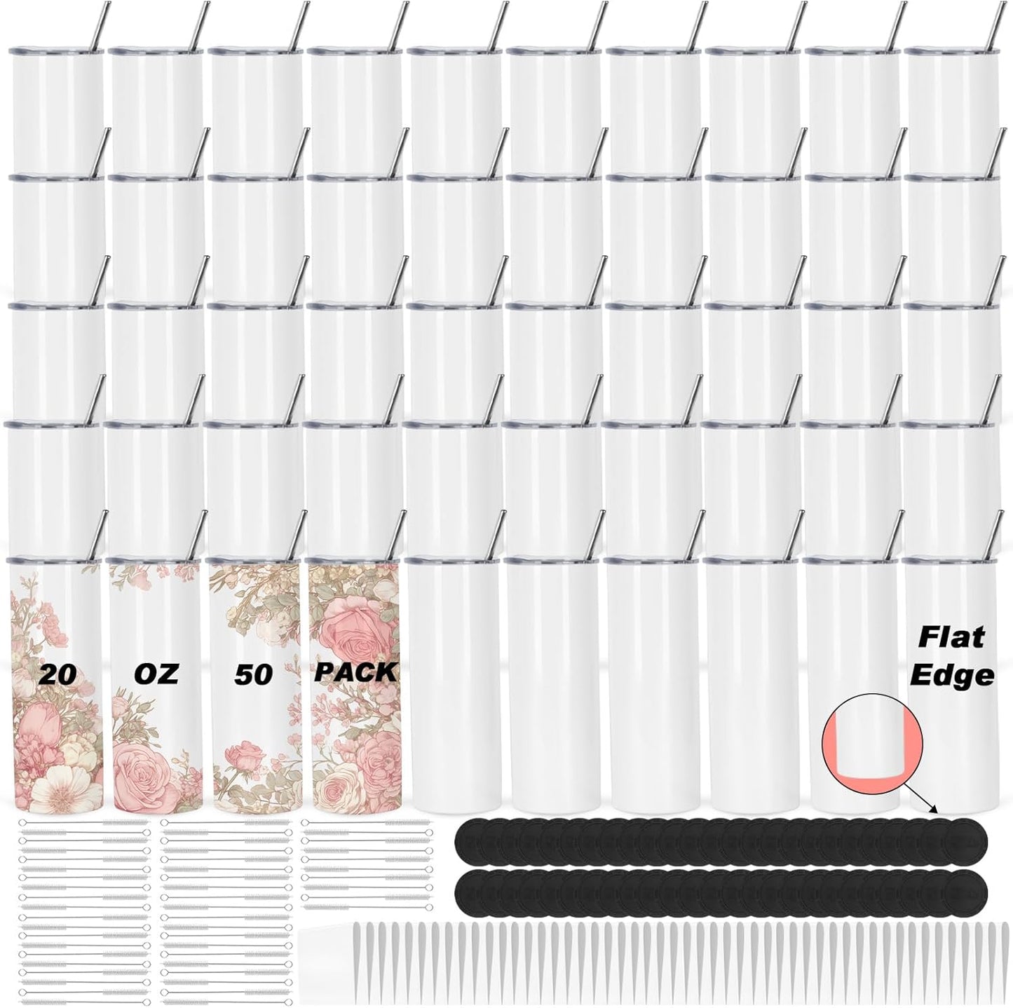 20 Oz Stainless Steel Double Wall Vacuum Insulation Tumblers