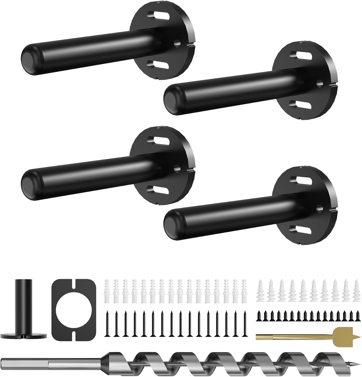 Heavy Duty Floating Shelf Brackets for Modern Home Decor