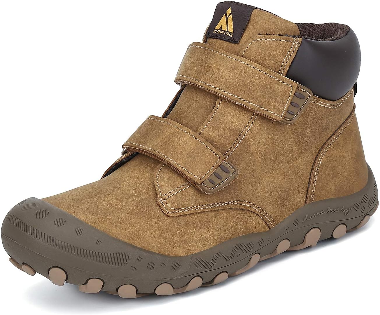 Mishansha Unisex-Child Outdoor Ankle Hiking Boots for Kids
