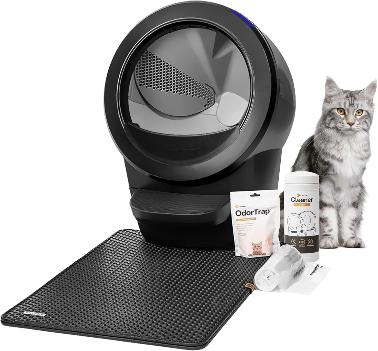 Whisker Automatic Litter-Robot 4 Bundle - Clean & Convenient