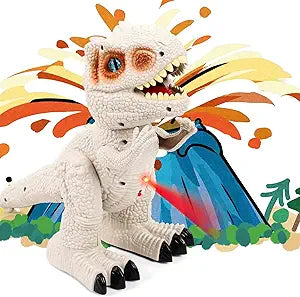 APOBATK Remote Control Dinosaur Toy for Kids - T-Rex Fun