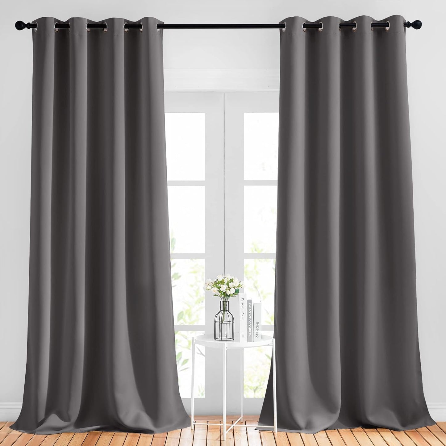 NICETOWN Bedroom Blackout Curtains Panels for Elegant Homes