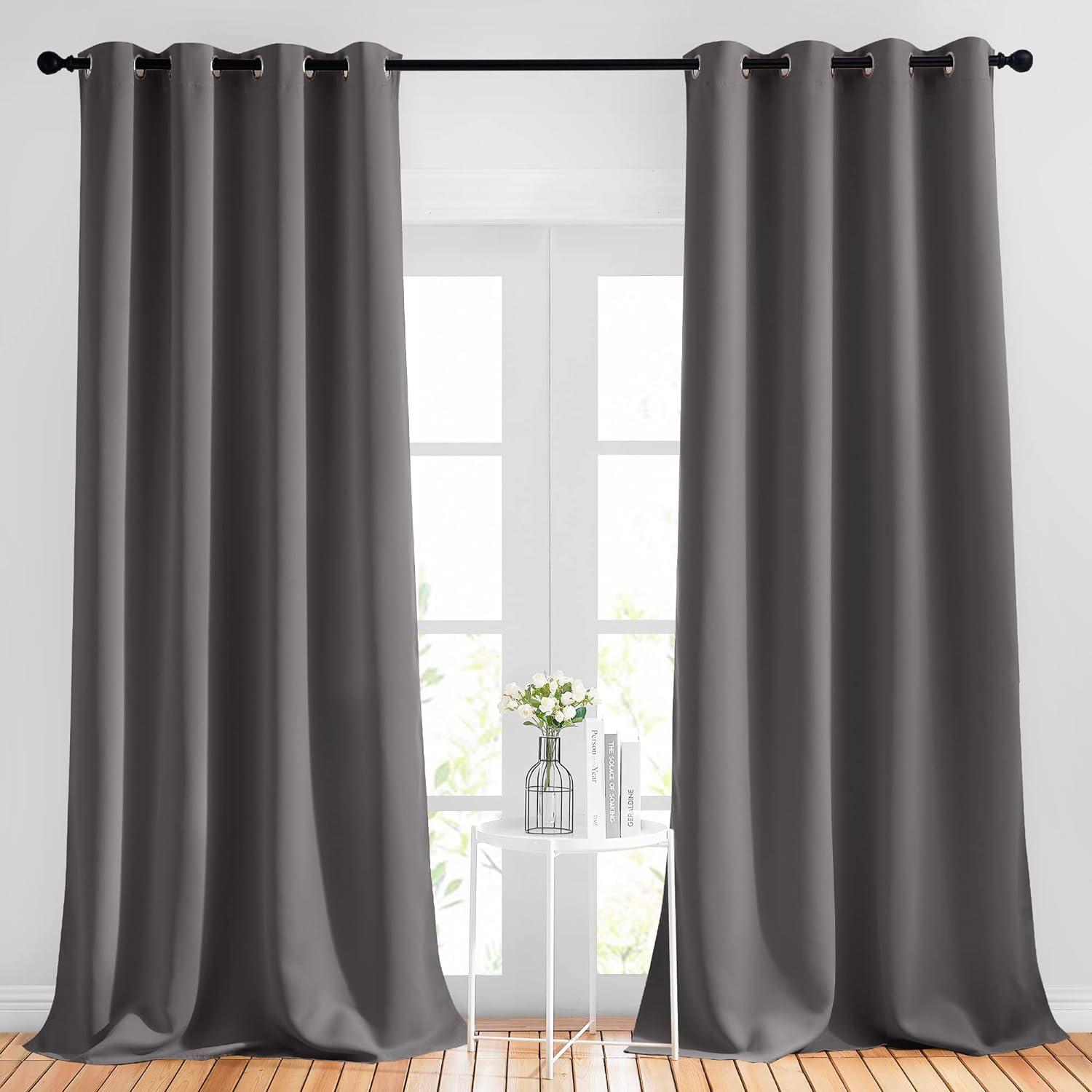 NICETOWN Blackout Curtains 102 inch for Living Room Elegance