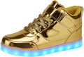 SANYES USB Charging Light Up Shoes Sports LED Dancing Sneakers Lining