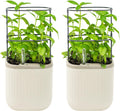 Vego Garden Mini Planter with Trellis for Indoor Herb Growing