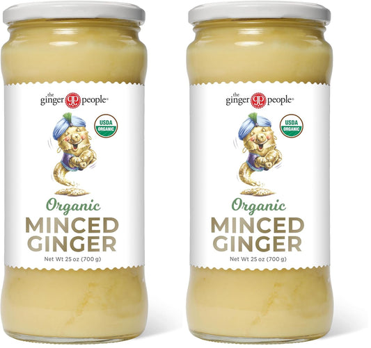 Organic Minced Ginger for Easy Cooking and Flavorful Dishes