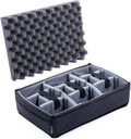 ColorCase Gray Padded Divider Set for Pelican 1500 - Customizable