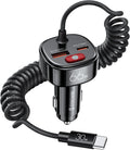 Syncwire USB C Car Charger with ON/OFF Switch - 66W Fast Charge