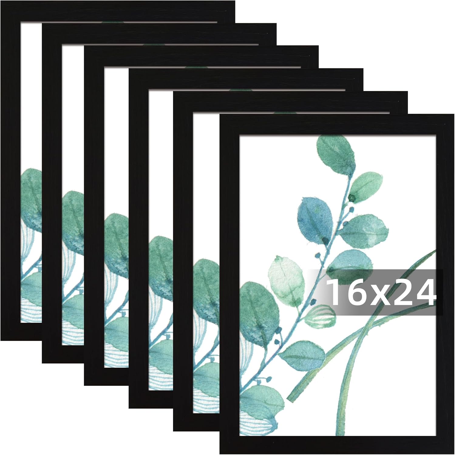 16x24 Picture Frame Set of 6 for Stunning Wall Displays