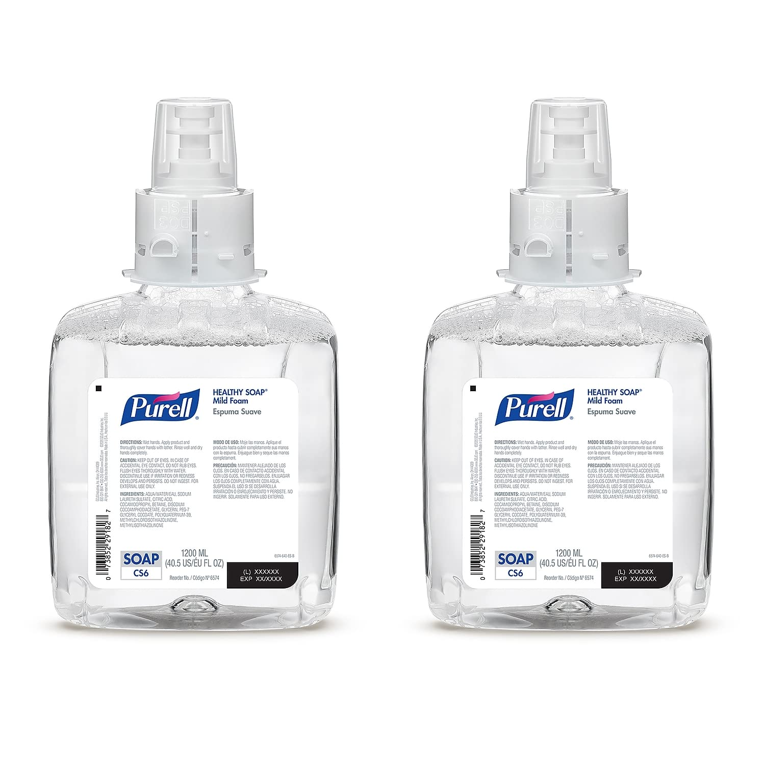 PURELL Brand HEALTHY SOAP Mild Foam Refill for CS6 Dispenser