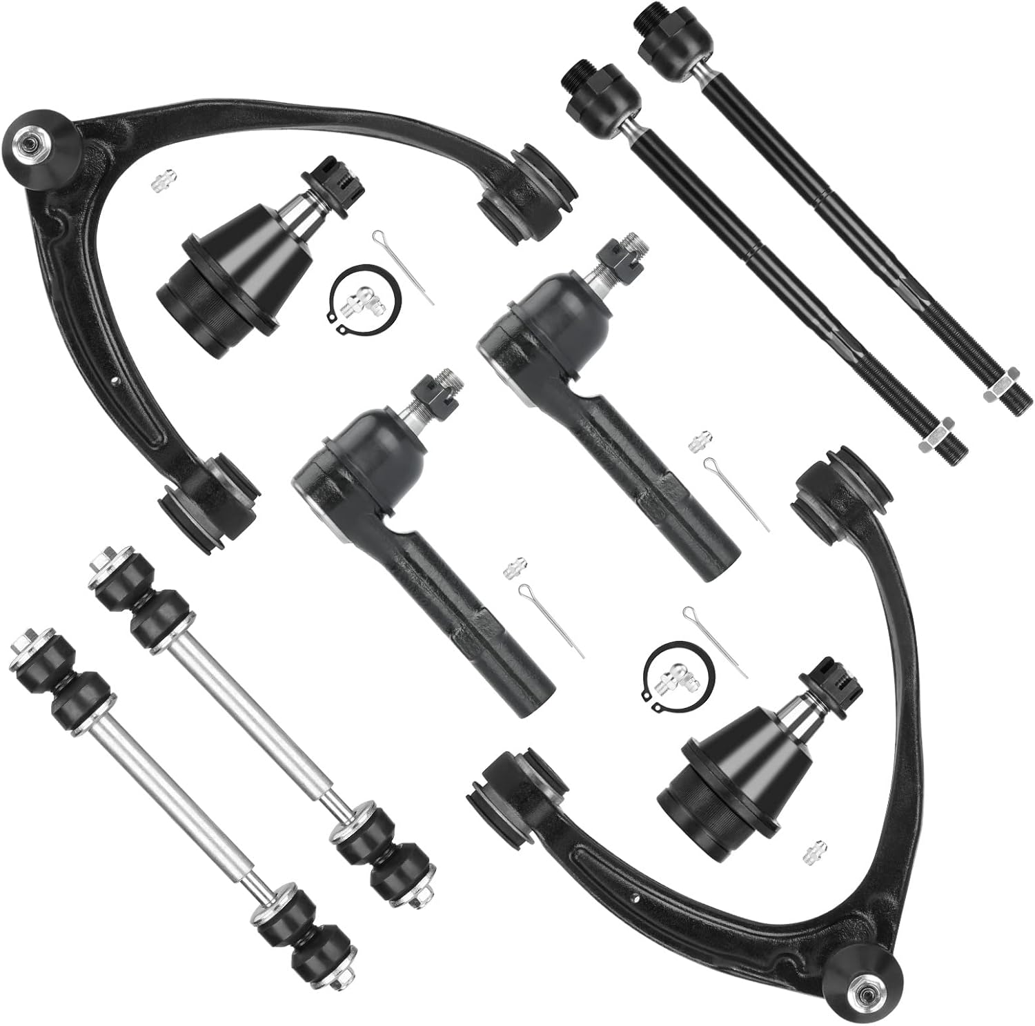 Front Upper Control Arms w/Ball Joints for Chevy GMC 1500