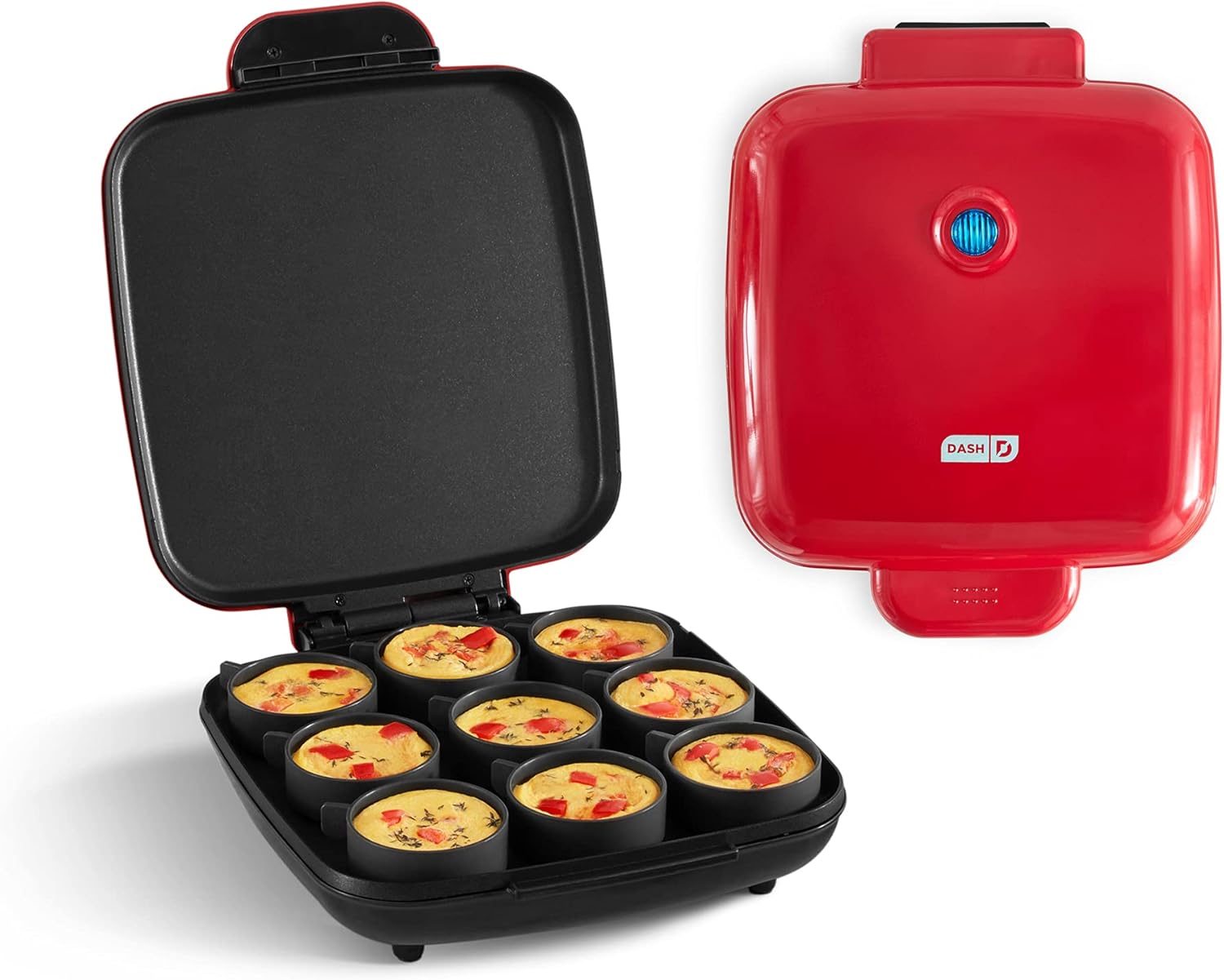 Dash Sous Vide Style Family Size Egg Bite Maker for Healthy Snacks
