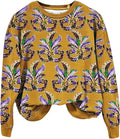Festive Mardi Gras Sweatshirt - Comfy Celebration Wear