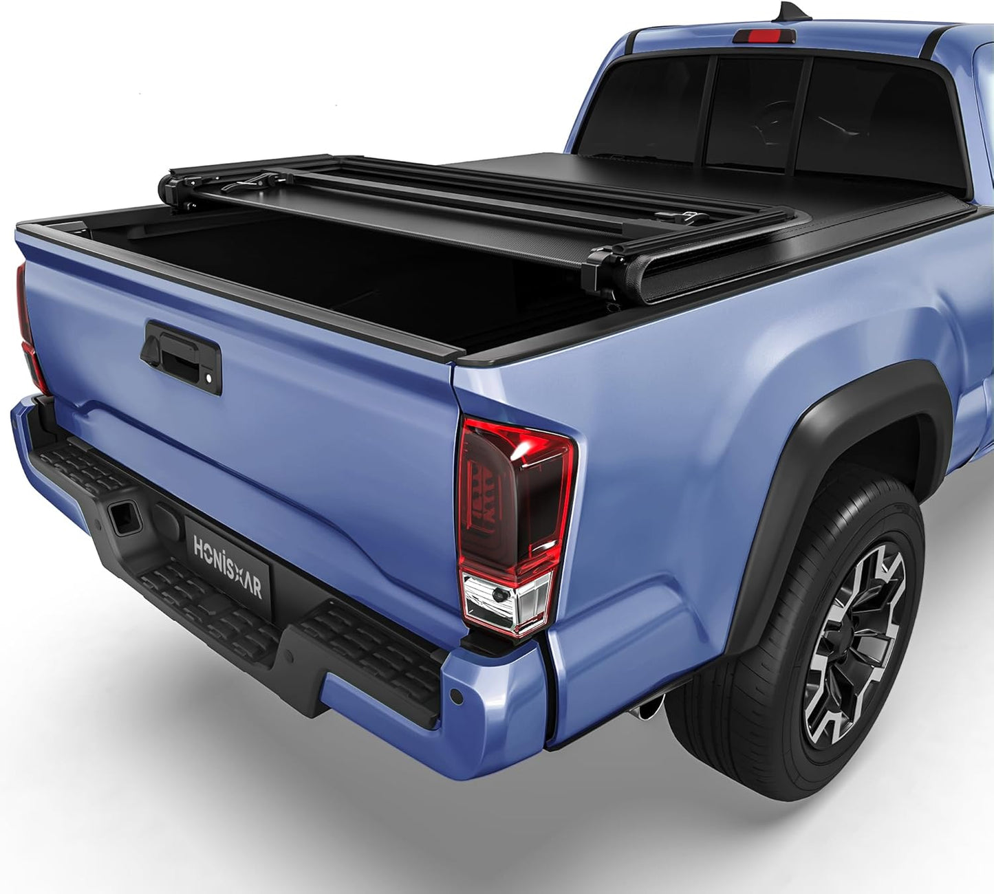 Soft Tri-fold Tonneau Cover for Toyota Tacoma 2016-2023 Beds