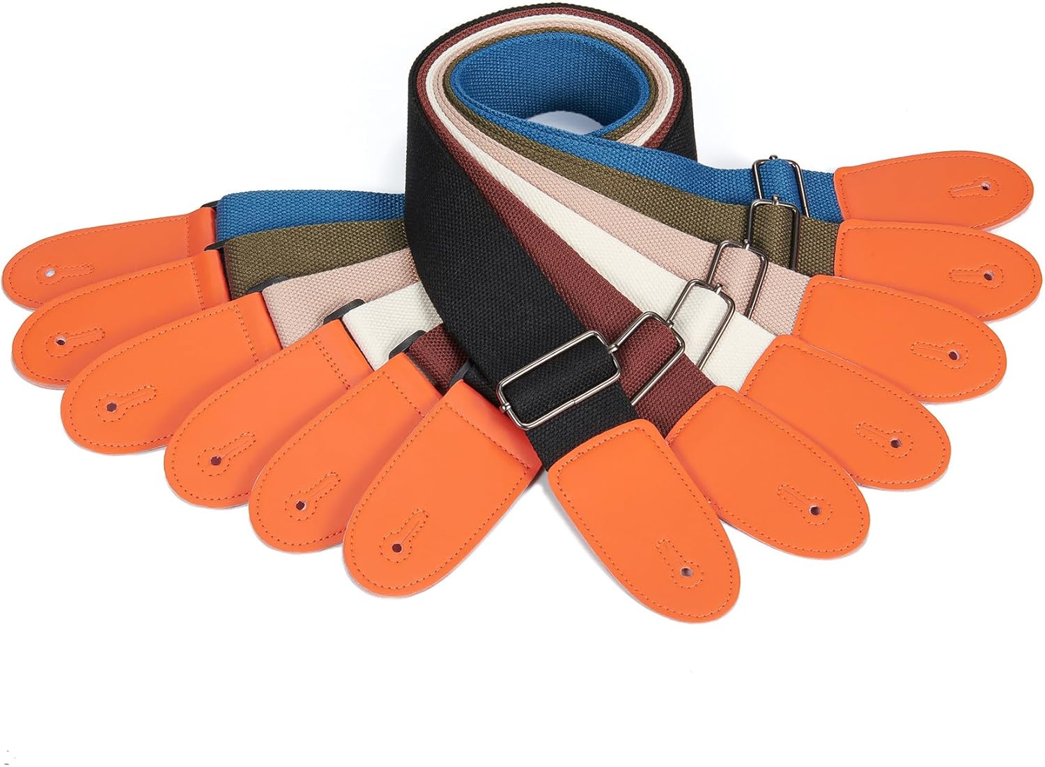 Comfortable Shikaman Multicolor Guitar Strap