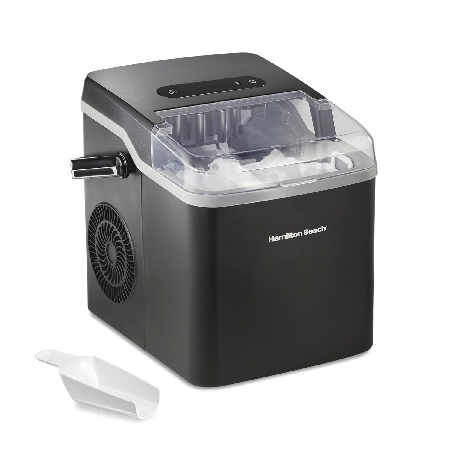 Hamilton Beach Bullet Ice Maker Machine for Home and Office