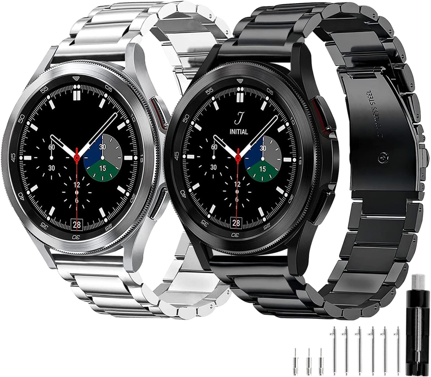 GOLDTOLUCK Stainless Steel Band - Stylishly Compatible