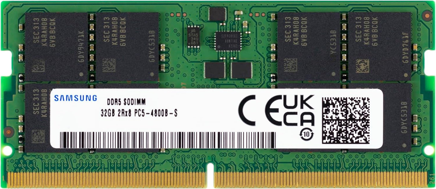 Samsung 32GB DDR5 4800MHz Laptop RAM for Enhanced Performance