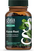 Gaia Herbs Kava Root Relaxation Supplement - Natural Calm Support
