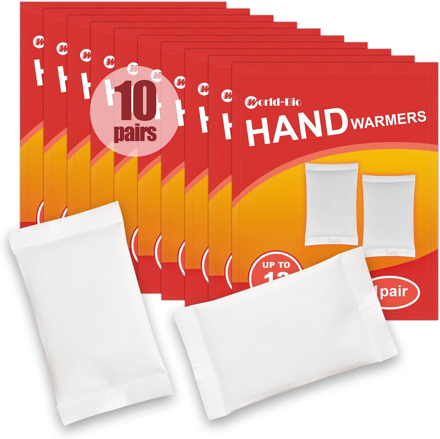 MR.ICE Disposable Hand Warmers - 12-Hour Heat Packs
