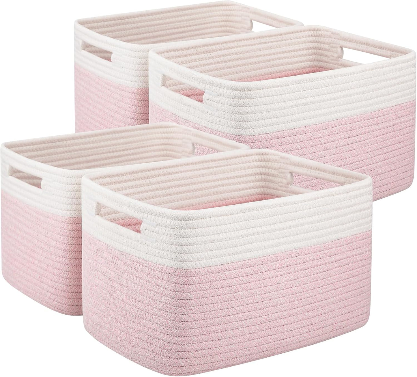 OIAHOMY Storage Baskets for Organizing Toys, Towels, Books