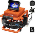 Sewer Camera 100FT Borescope with 4.3in Screen - Long Run Time