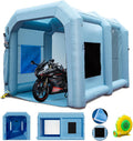 Inflatable Paint Booth 13x10x9 ft - Portable Spray Tent for Cars
