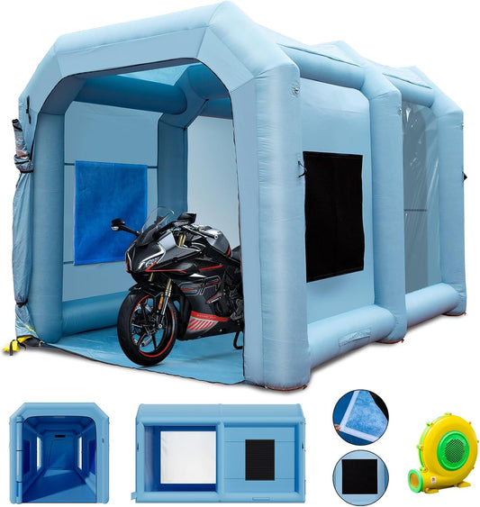 VEVOR Inflatable Paint Booth: High-Power & Portable