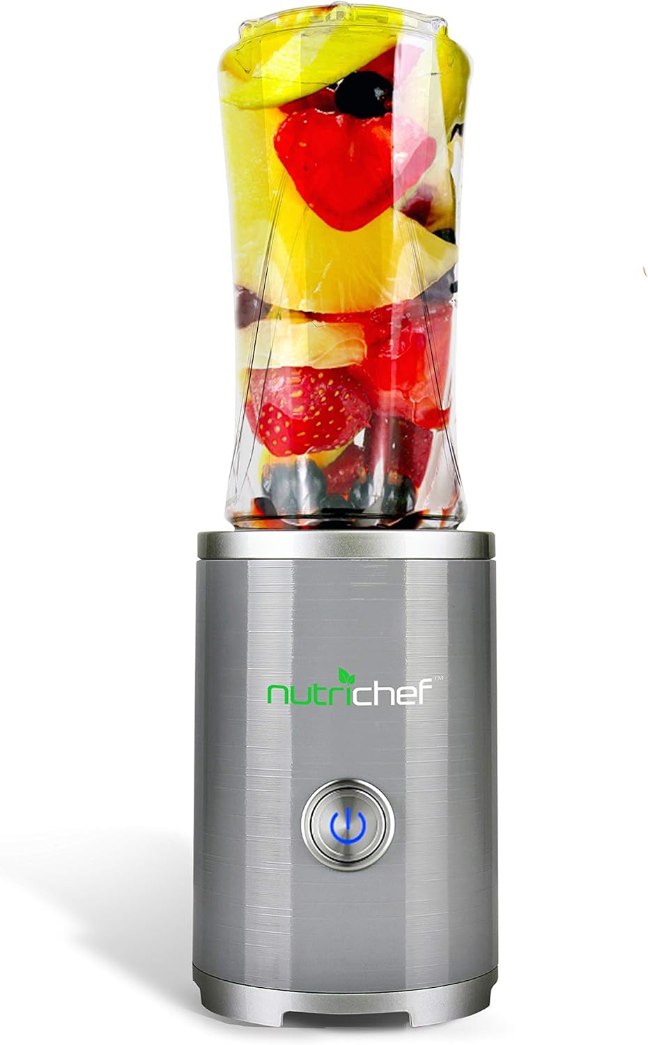 NutriChef Cordless Mini Blender - Portable Protein Shake Maker